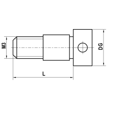 M3 зажимной винт XXT, титан, L 8 мм, для систем ZEISS A-5004-1856
